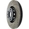 Centric Parts Sport Cryo Cross Drilled Brake Rotor, 128.33107Cr 128.33107CR - alternate 2